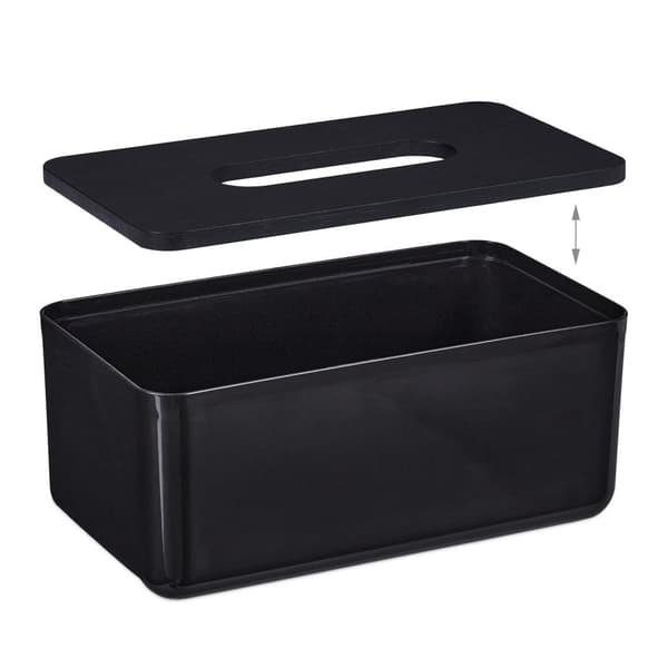 Tissue box med bambus låg