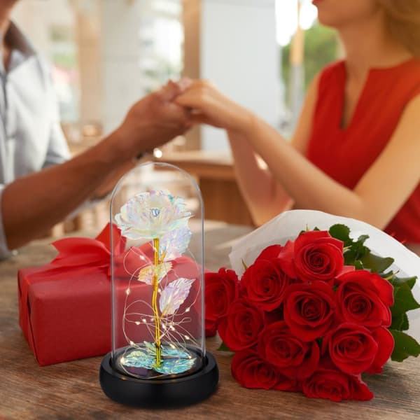 Evig rose i et glas