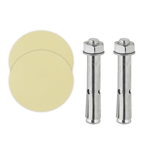 Gummi dørstopper, 2 stk