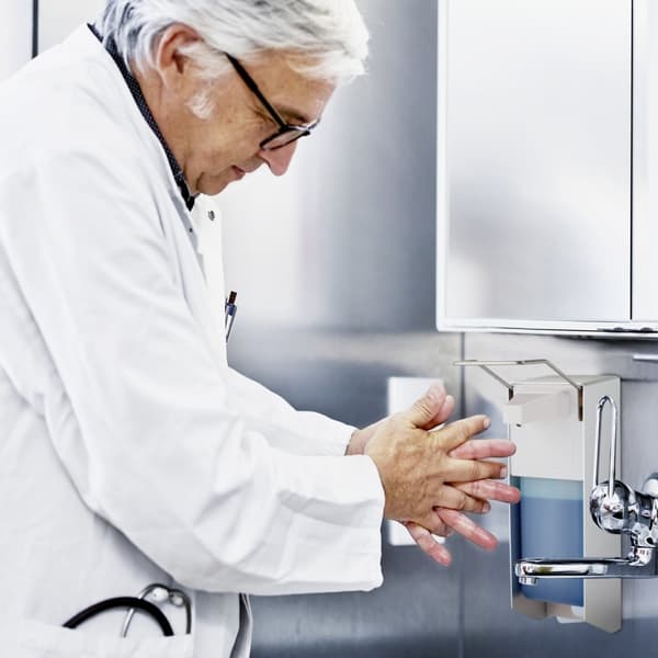Dispenser til desinfektionsmiddel 1000 ml sæt af 2
