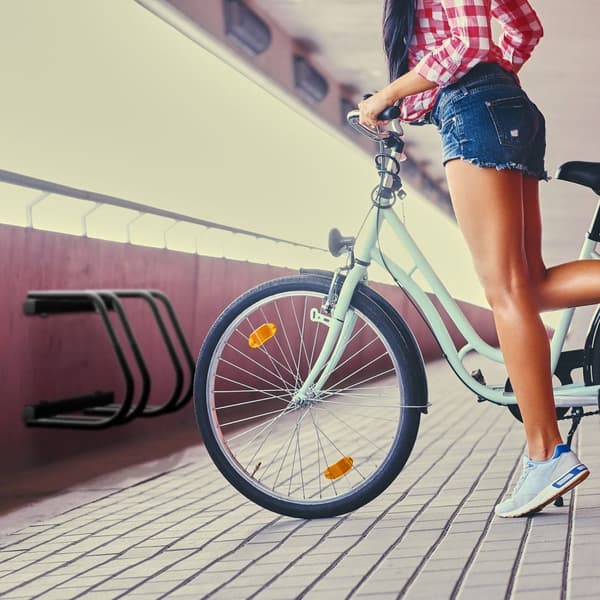 Cykelstativ til 2 cykler
