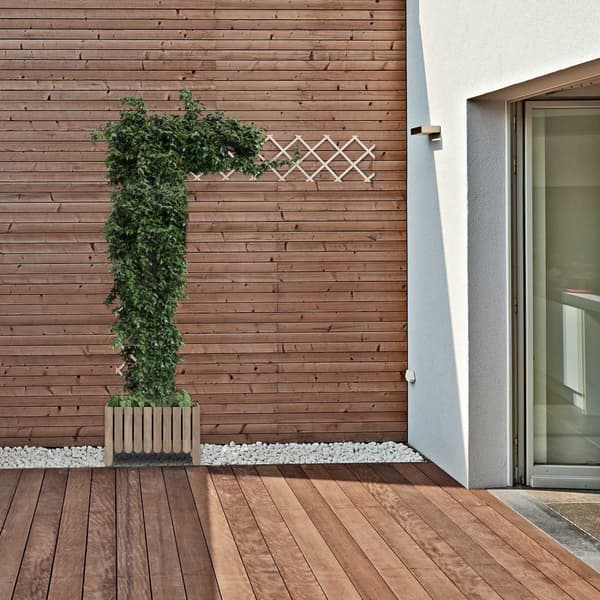 Uttrekkbart espalier i tre, sett med 3
