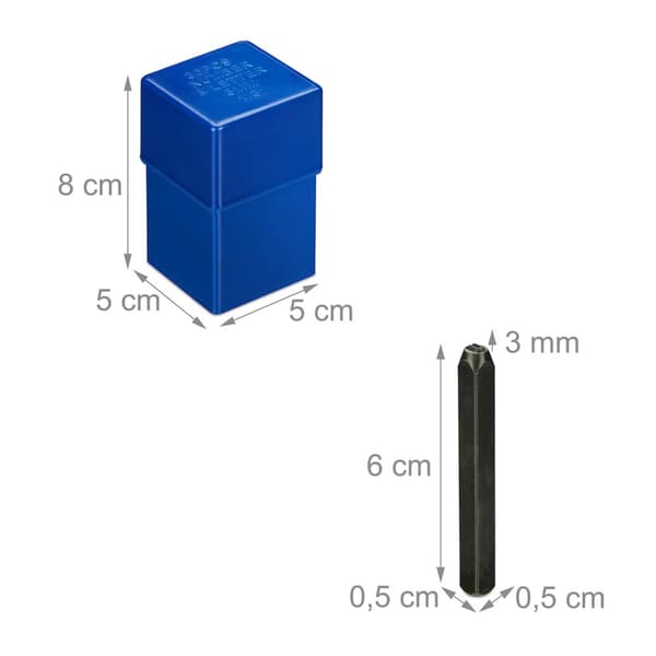 Bogstavsæt 3 mm