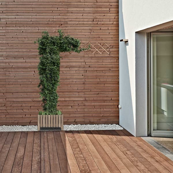 Uttrekkbart espalier i tre, sett med 3