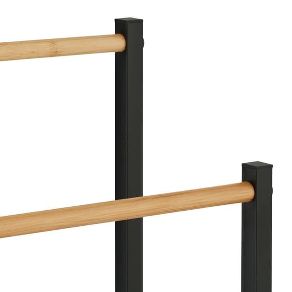 Håndklestativ med 2 skinner