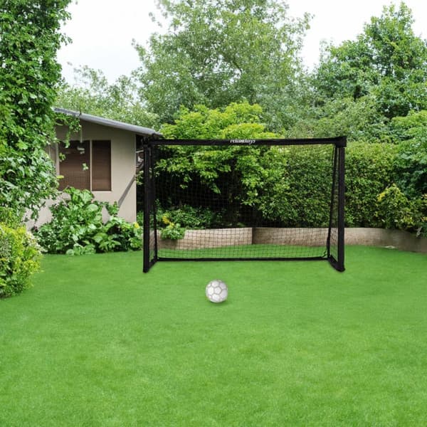 Svart fotballmål 120 x 180 cm