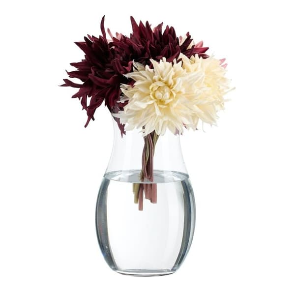 Blomstervase i glas