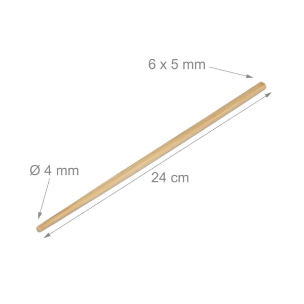 Bambus spisepinde 144 par