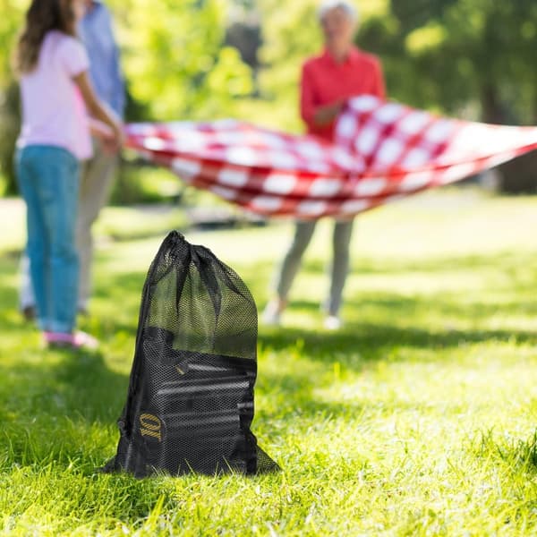 Black Kubb-spill med veske