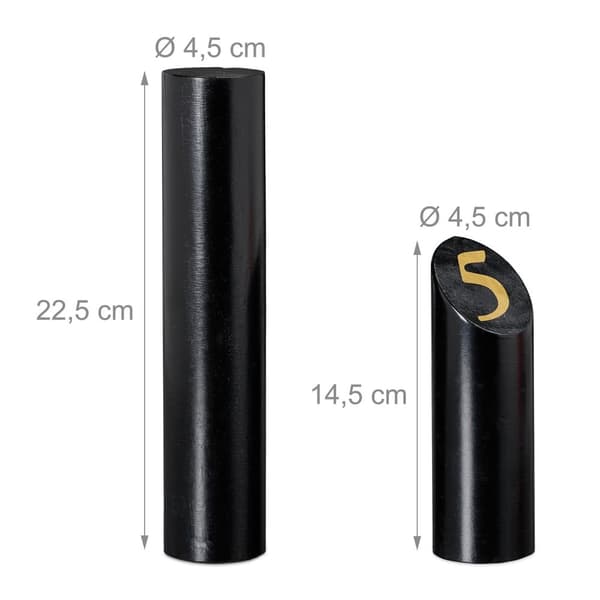 Black Kubb-spill med veske