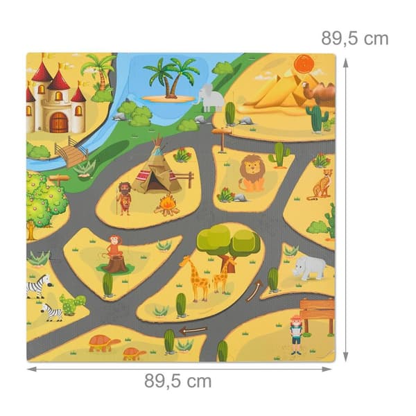 Safari pusselmatta