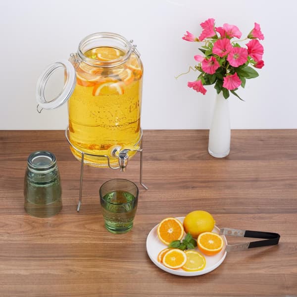 5 L drikkevaredispenser med stativ