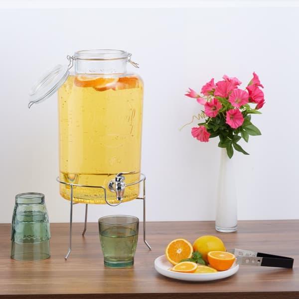 8 L drikkedispenser med stativ