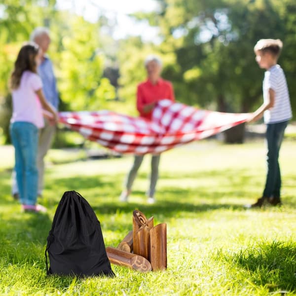 Kubbspel med väska