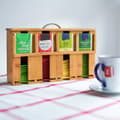 Miniatyrbilde 2 av 6: Teboks i bambus med 4 rom