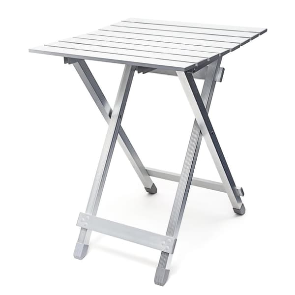Sammenleggbar bord aluminium 49,5 cm