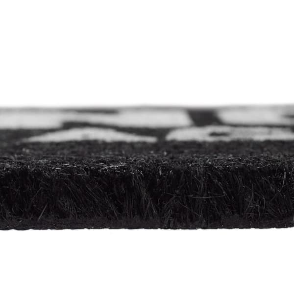 Dørmatte kokosfiber "Å nei ..."