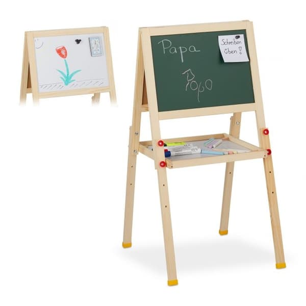 Tegne staffeli til børn med whiteboard