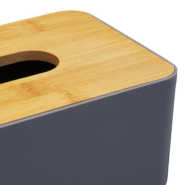 Tissue box med bambus låg