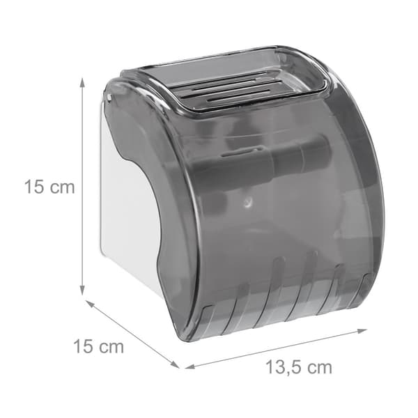 Toiletpapirholder med hylde