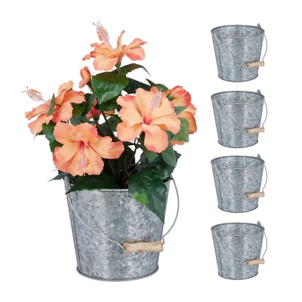 Sink pottesett med 5 stk