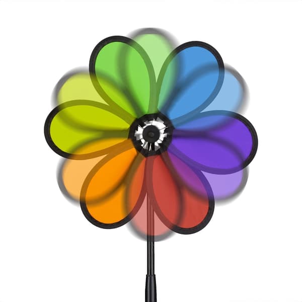 Vindspinner blomstersett med 2 stk