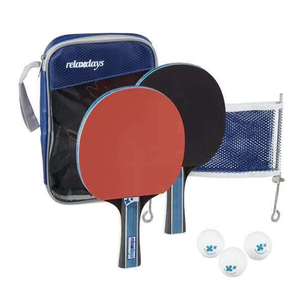 Bordtennisracketsett med nett