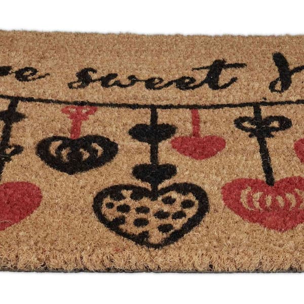 Dørmatte kokosfiber "Home Sweet Home"
