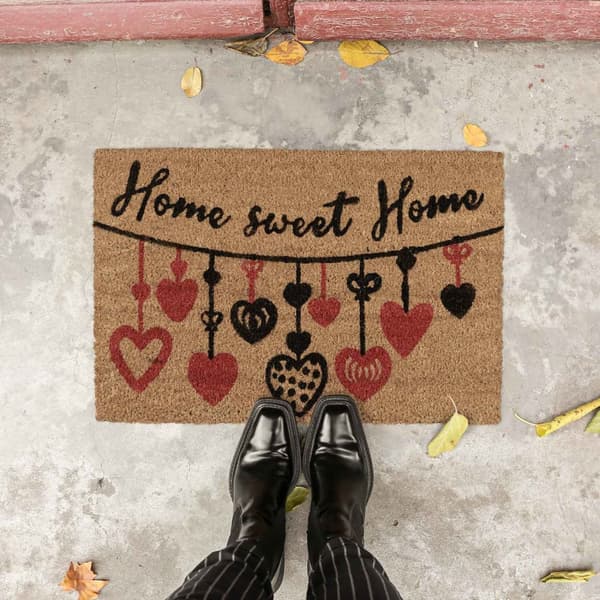 Dørmatte kokosfiber "Home Sweet Home"