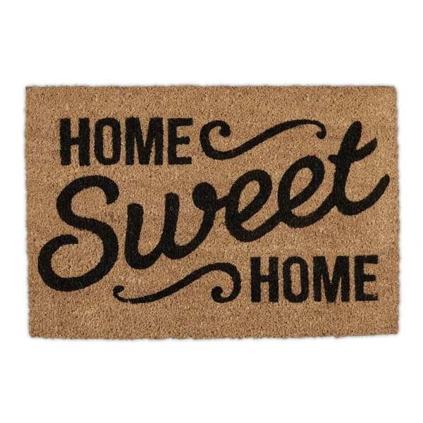 Dørmatte kokosfiber "Home Sweet Home"