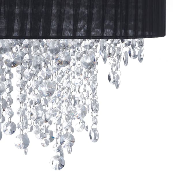 Kattovalaisin organza kristallimusta