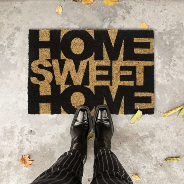 Dørmatte kokosfiber "Home Sweet Home"