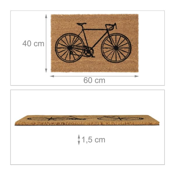 Dörrmatta kokosfiber cykel