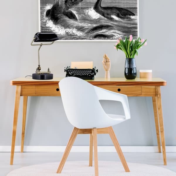 Sort banker lampe
