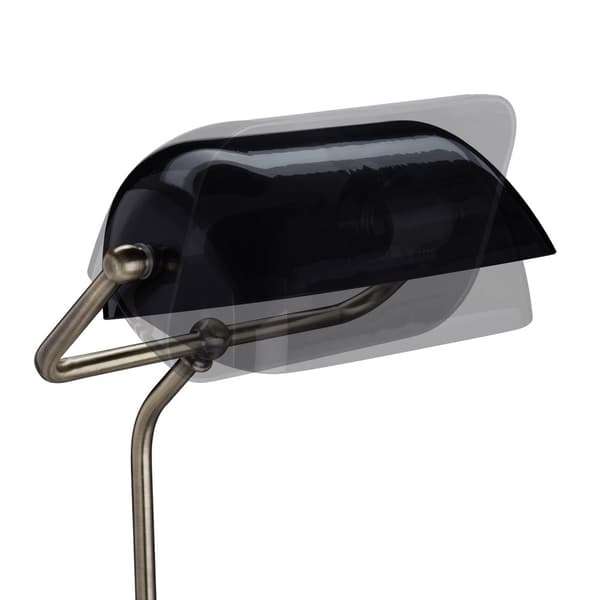 Sort banker lampe