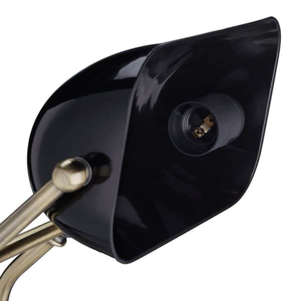 Sort banker lampe
