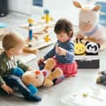 Miniatyrbilde 3 av 9: Bambus oppbevaringskurver sett med 4