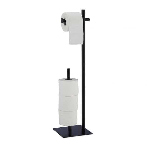 Sort toalettpapirholder