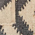 Miniatyrbillede 6 af 7: Mønstret jute tæppe 70 x 140 cm