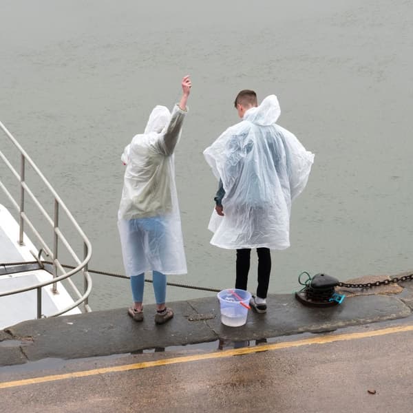 Engangs poncho sæt med 20 stk
