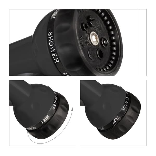 Hageslange med sprøytepistol 10 m