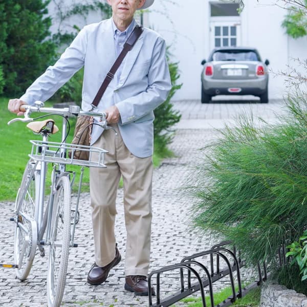 Cykelstativ til 4 cykler