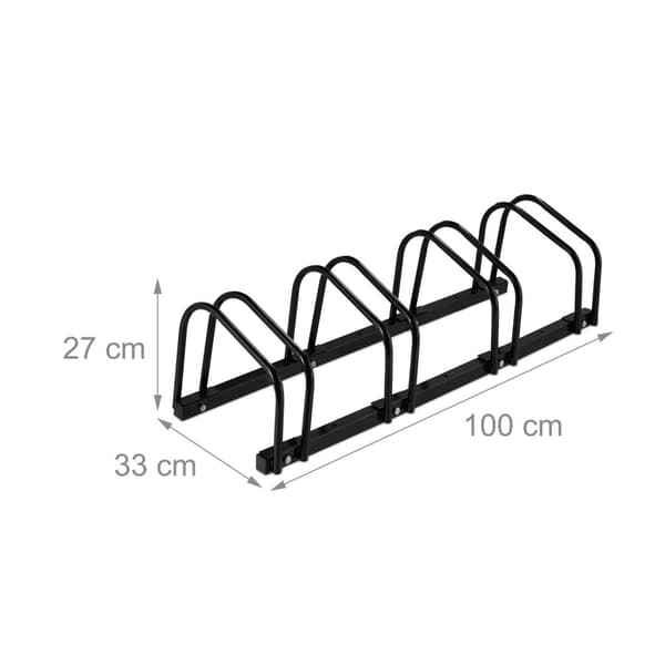 Cykelstativ til 4 cykler