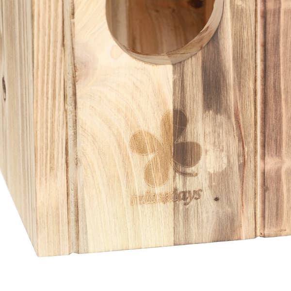 Nestbox Flamed Semi Cavity Breeder