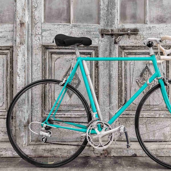 Cykelsadelbetræk med gel