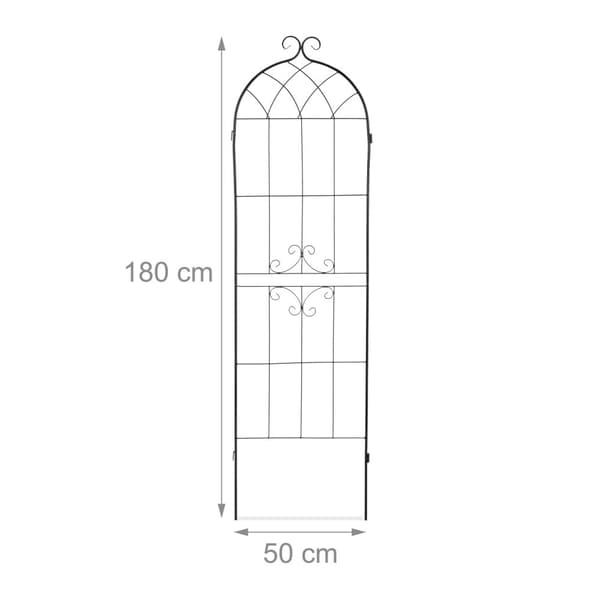 Trellis metall sett med 2