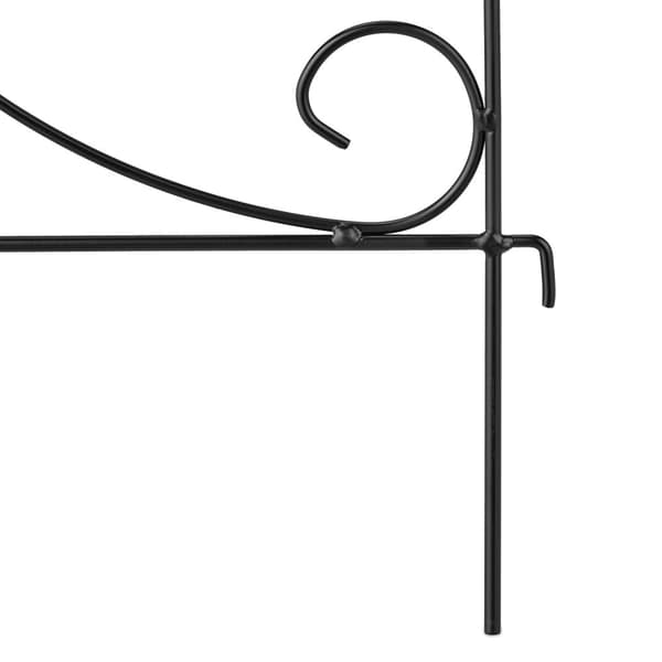 metal blomsterbed hegn i 6 dele