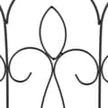 Miniatyrbilde 7 av 8: metall blomsterbed gjerde i 6 deler