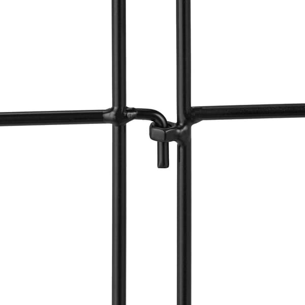 metal blomsterbed hegn i 6 dele