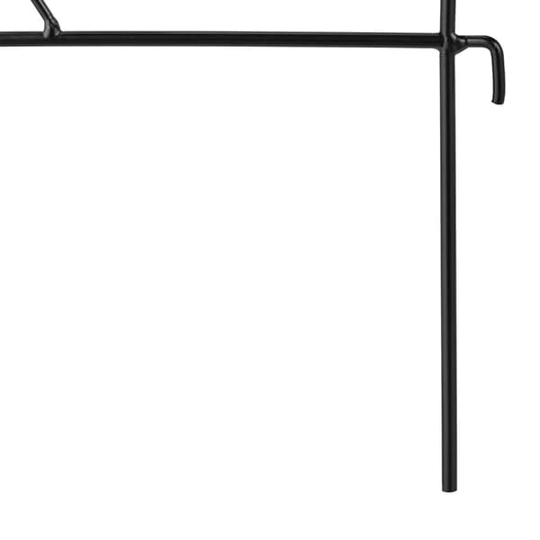 metal blomsterbed hegn i 6 dele